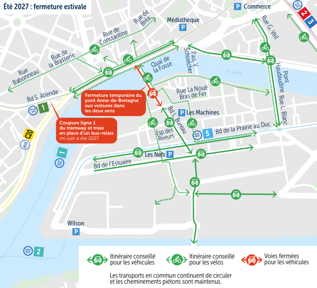Plan Été 2027 : fermeture estivale