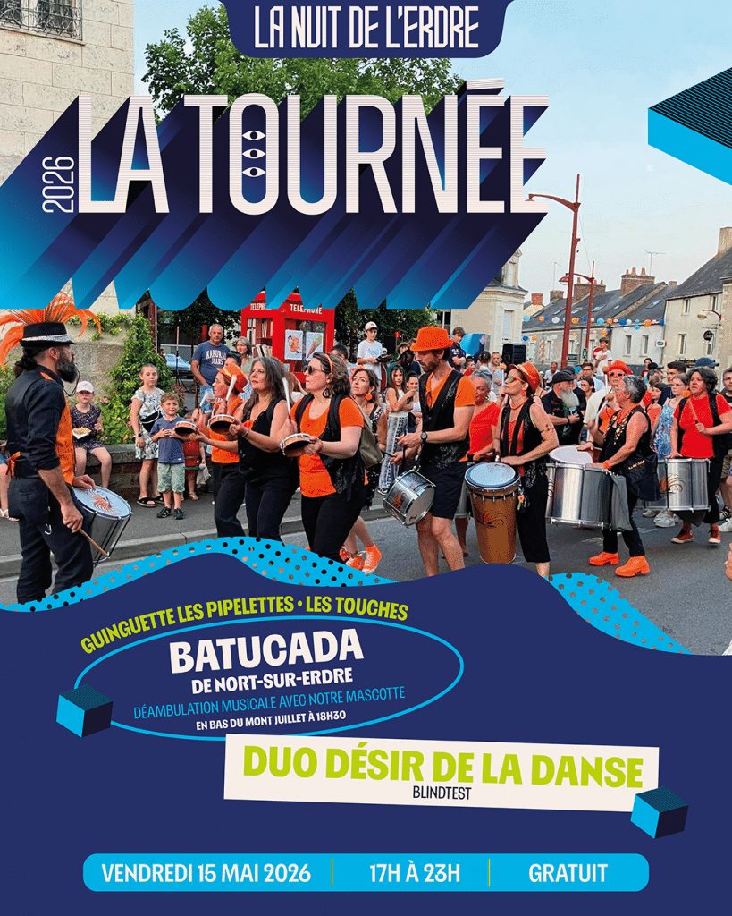 tournée nuit de l'erdre 2026 les touches