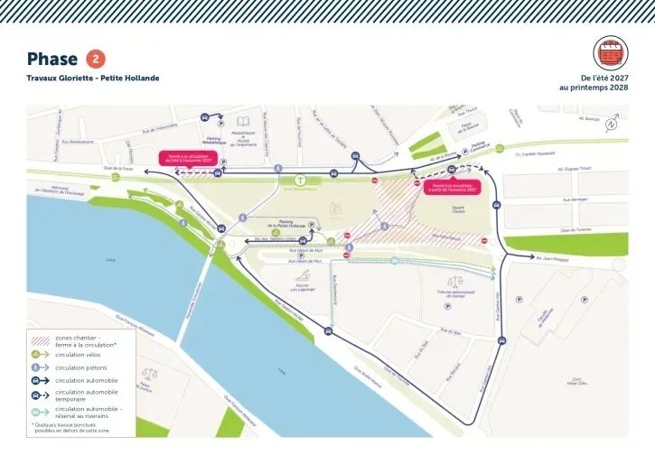 Petite-Hollande Nantes travaux
