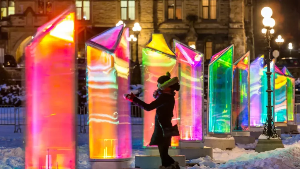 Prismatica de RAW Design sous les Nefs à Nantes